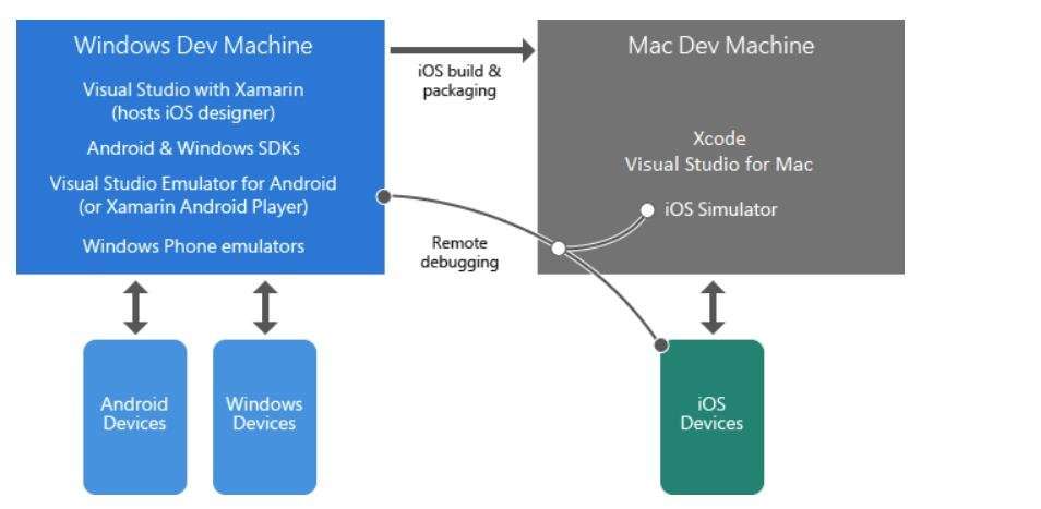 Xamarin project structure