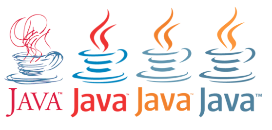 the evolution of java logos