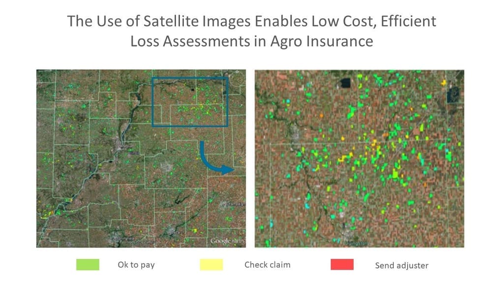 The Use of Satellite Images Enables Low Cost, Efficient Loss Assessments in Agro Insurance 