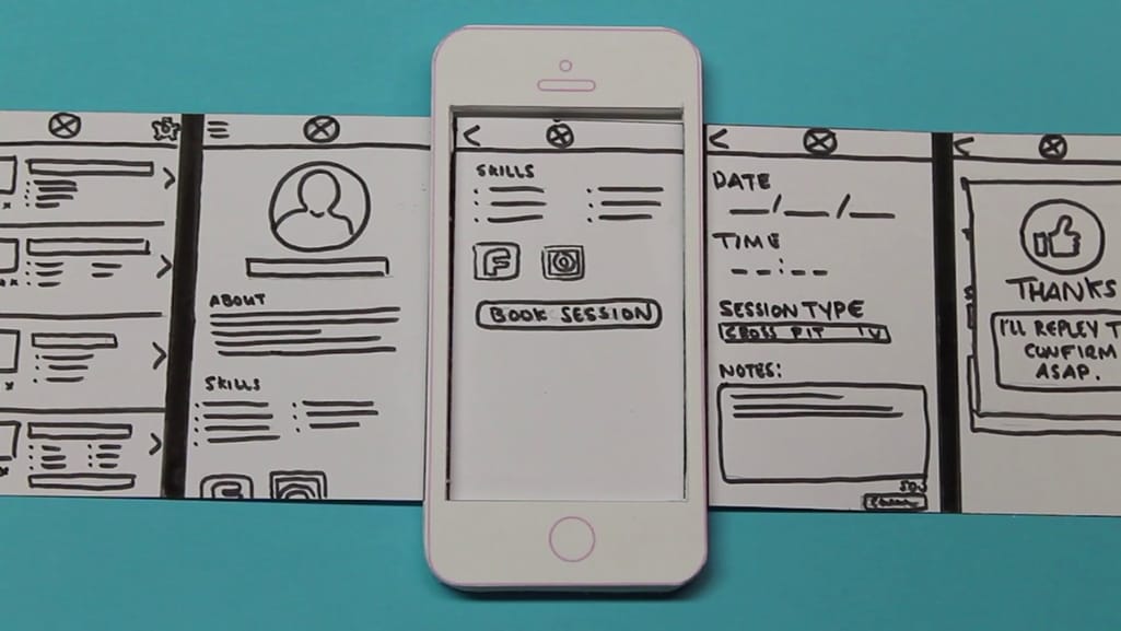 Mobile Application Design : Paper Prototype Video