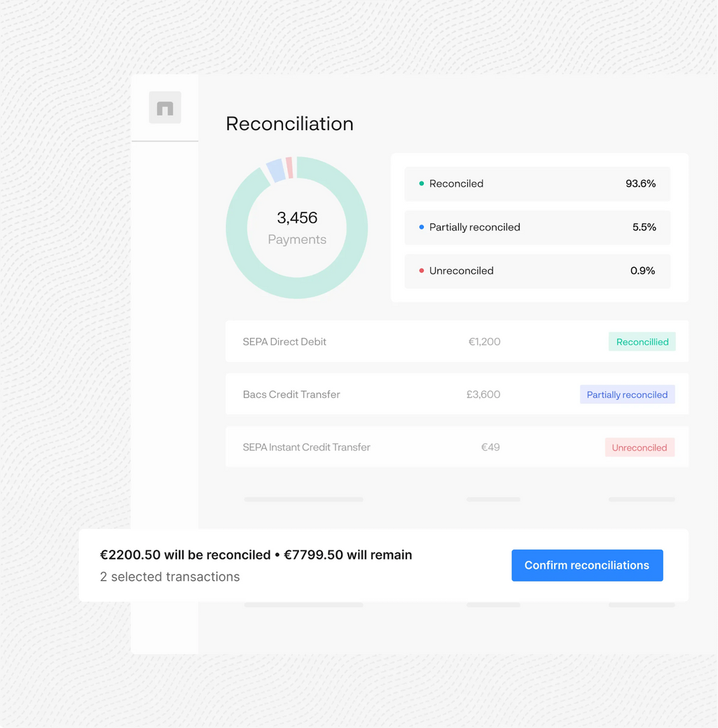 Payment reconciliation system