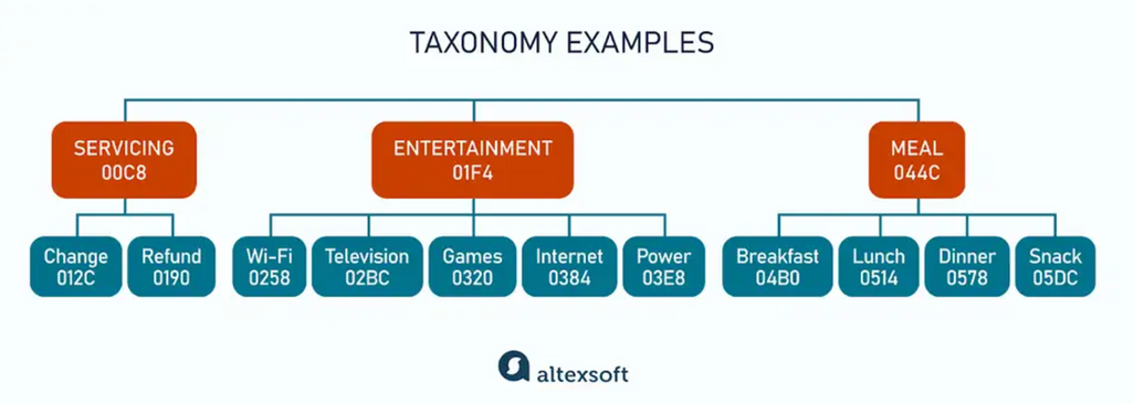 What is airline taxonomy